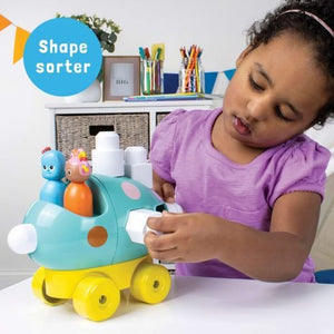 In The Night Garden Pinky Ponk Build & Sort Vehicle - BABY TOYS - Beattys of Loughrea