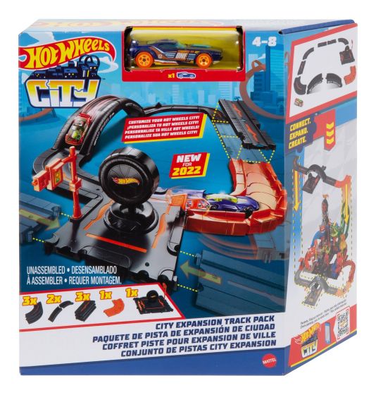 Hot Wheels City Expansion Track Pack - CARS/GARAGE/TRAINS - Beattys of Loughrea
