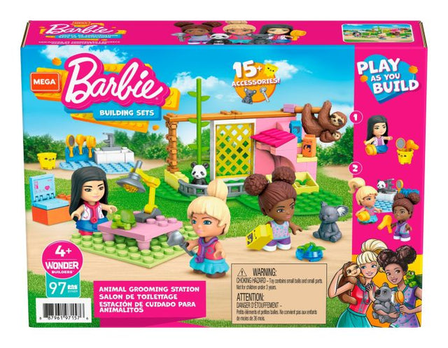 Mega Construx Barbie Animal Grooming Station - CONSTRUCTION - LEGO/KNEX ETC - Beattys of Loughrea