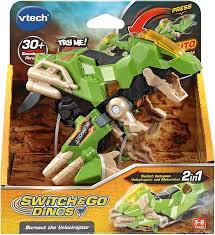 Switch & Go Dinos Burnout The Velociraptor - VTECH/EDUCATIONAL - Beattys of Loughrea