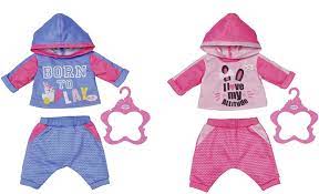 Baby Born Jogging Suits 2 Assorted 43Cm - DOLLS - FAMOSA/ZAPF - Beattys of Loughrea