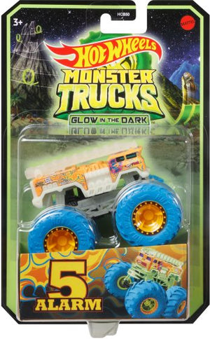 Hot Wheels Mt Glow In The Dark 1:64 Assorted - CARS/GARAGE/TRAINS - Beattys of Loughrea