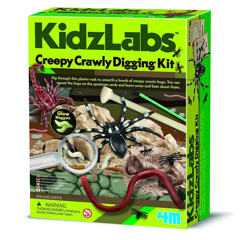 KidzLabs Creepy Crawly Digging Kit - ART & CRAFT/MAGIC/AIRFIX - Beattys of Loughrea