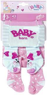 Baby Born Tights Assorted 43Cm - DOLL ACCESSORIES/PRAMS - Beattys of Loughrea