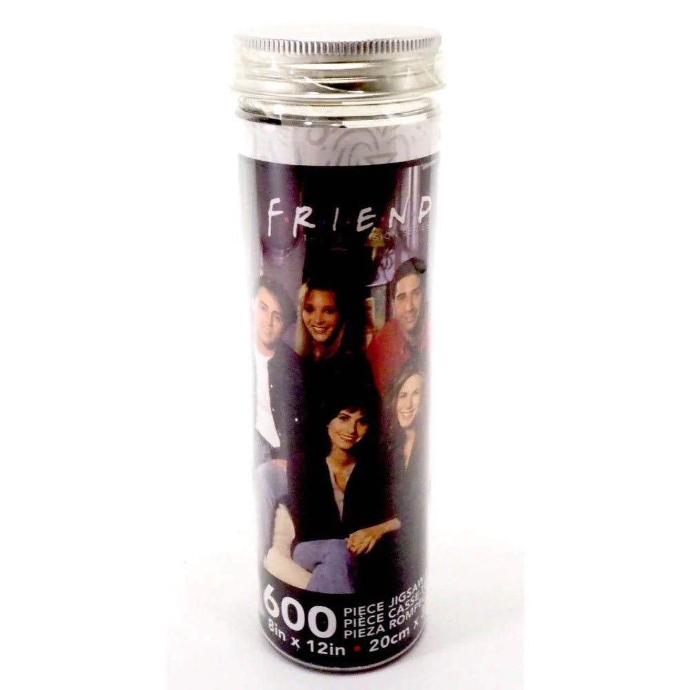 Friends Cast 600Pc Mega Micro Jigsaw Puzzle In A Tube Assorted - JIGSAWS - Beattys of Loughrea