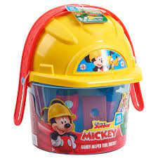 Mickey Mouse Handy Helper Tool Bucket - BABY TOYS - Beattys of Loughrea