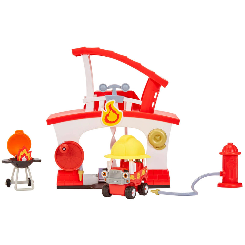 Lets Go Cozy Coupe Fire Station - BABY TOYS - Beattys of Loughrea