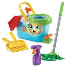 Leapfrog Clean Sweep Mop & Bucket - VTECH/EDUCATIONAL - Beattys of Loughrea