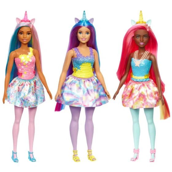 Barbie Dreamtopia Unicorn Doll Assorted - BARBIE - Beattys of Loughrea