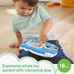 Fisher Price Linkamals Whale - BABY TOYS - Beattys of Loughrea