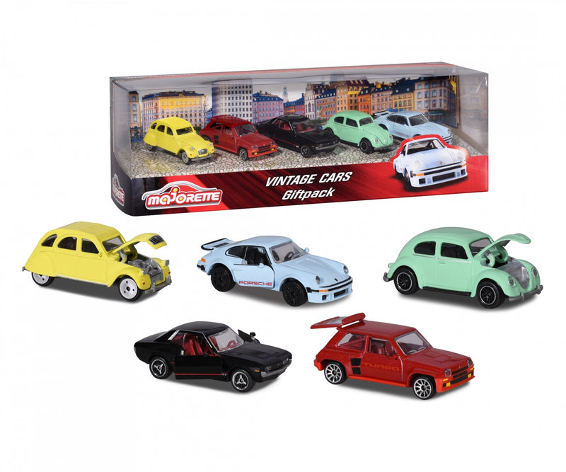 Vintage 5 Pack Car Gift Box - FARMS/TRACTORS/BUILDING - Beattys of Loughrea