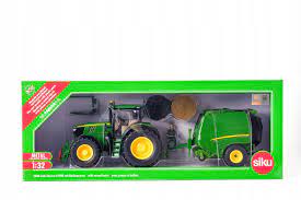 Siku 1:32 John Deere Tractor & Baler - FARMS/TRACTORS/BUILDING - Beattys of Loughrea
