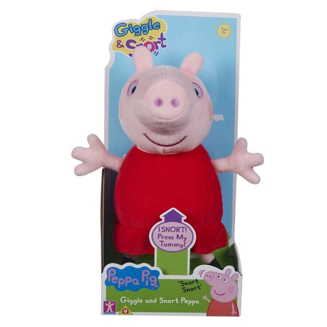 Peppa Pig Giggle & Snort Peppa 07516 - SOFT TOYS - Beattys of Loughrea