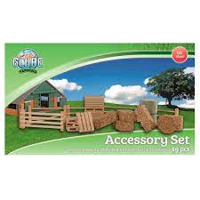 1:32 Kids Globe Farm Accessory Set 19Pcs - FARMS/TRACTORS/BUILDING - Beattys of Loughrea