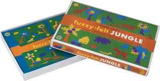 Fuzzy Felt Retro Jungle - ART & CRAFT/MAGIC/AIRFIX - Beattys of Loughrea