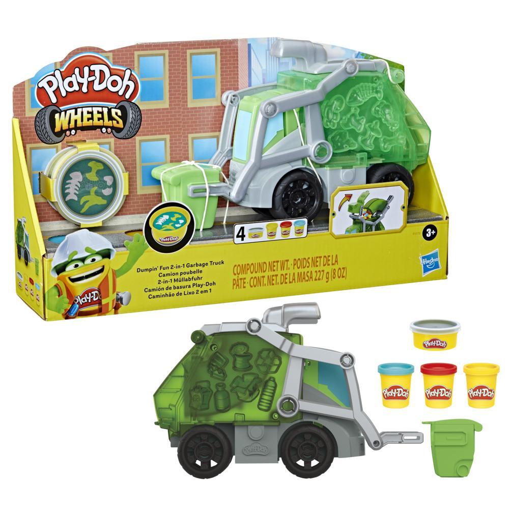 Play Doh Dumpin Fun 2 In 1 Garbage Truck - ART & CRAFT/MAGIC/AIRFIX - Beattys of Loughrea