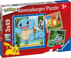 Pokemon 3X49Pce Puzzle - JIGSAWS - Beattys of Loughrea