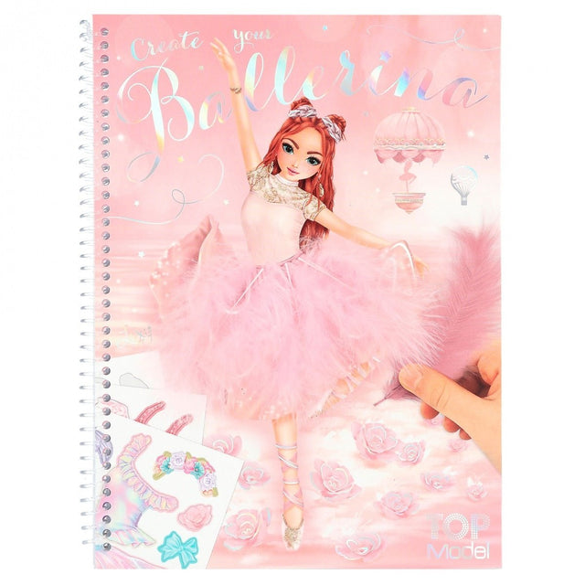 Create your TOPModel Colouring Book BALLET 12122 - BOOKS - Beattys of Loughrea