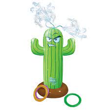 Giggle N Splash Cactus Sprinkler Wh - SWINGS/SLIDE OUTDOOR GAMES - Beattys of Loughrea