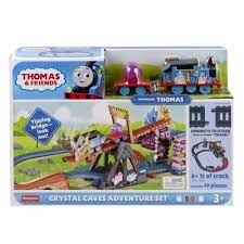 Thomas & Friends Crystal Caves Adventure Club Multipack - CARS/GARAGE/TRAINS - Beattys of Loughrea