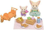 Sylv Sunny Picnic Set Fennec Fox Sister & Baby - SYLVANIAN / BEANIE BABIES - Beattys of Loughrea