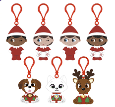 Elf On The Shelf Plushee Pals Mini Clips Assorted - SOFT TOYS - Beattys of Loughrea