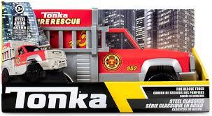 Tonka Steel Classics - Rescue Truck - CARS/GARAGE/TRAINS - Beattys of Loughrea
