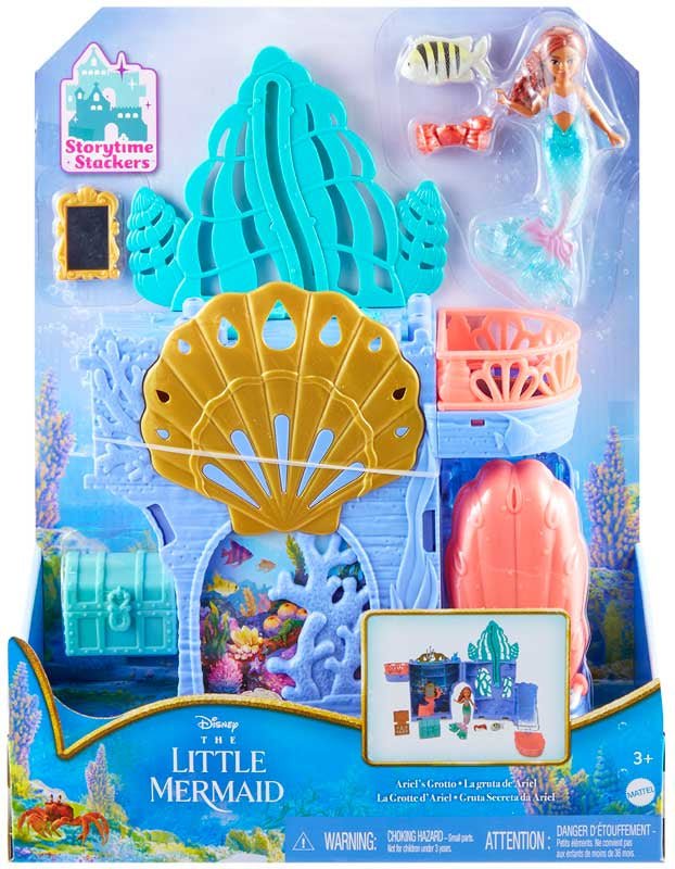 Little Mermaid Small Dolls Mermaid Grotto Play Set - DOLLS - Beattys of Loughrea