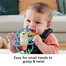Fisher Price Otter Teether - GENERAL - BLANKETS /BAGS/SAFETY FIRST - Beattys of Loughrea