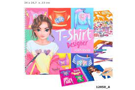 Topmodel Tshirt Designer Colouring Book - BOOKS - Beattys of Loughrea