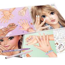 Topmodel Create Your Hand Design Colouring Book - BOOKS - Beattys of Loughrea