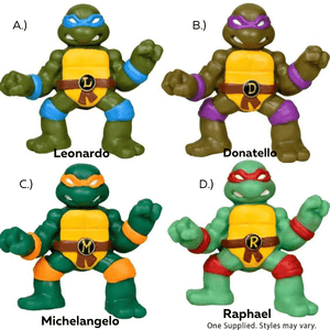 Teenage Mutant Ninja Turtles - Turtles Movie - Stretch Squishy - A/M, TRANSFORMERS - Beattys of Loughrea