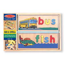 Melissa &amp; Doug See &amp; Spell - BABY TOYS - Beattys of Loughrea