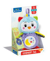 Goodnight Owl Light Plush - SOFT TOYS - Beattys of Loughrea