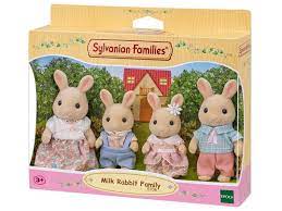 Sylvanians Milk Rabbit Family - SYLVANIAN / BEANIE BABIES - Beattys of Loughrea