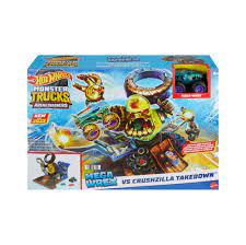 Hot Wheels Monster Trucks  Arena World Championship: Mega Wrex Vs. Gorzilla - CARS/GARAGE/TRAINS - Beattys of Loughrea