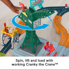 Thomas Talking Cranky Delivery Set - CARS/GARAGE/TRAINS - Beattys of Loughrea