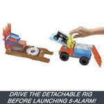 Hot Wheels Monster Trucks Arena World 5 Alarm Colour Shifters Rescue Playset - CARS/GARAGE/TRAINS - Beattys of Loughrea