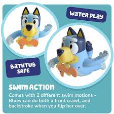 Toomies Swimming Bluey Bath Toy With Seahorse - BABY TOYS - Beattys of Loughrea