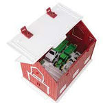 1:64 John Deere 24 Piece Farm Playset With Red Barn - FARMS/TRACTORS/BUILDING - Beattys of Loughrea