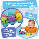 Toomies Hide & Squeak Nesting Eggs - BABY TOYS - Beattys of Loughrea