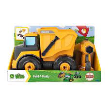 John Deere Build-A-Buddy Yellow Dump Truck Truck - FARMS/TRACTORS/BUILDING - Beattys of Loughrea