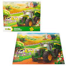 John Deere Kids 70 Piece Puzzle - FARMS/TRACTORS/BUILDING - Beattys of Loughrea