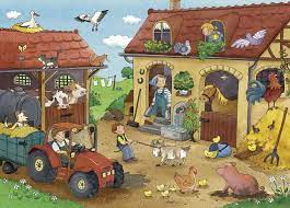 Working On The Farm 2X12Pce Jigsaw Puzzle - Beattys of Loughrea | www.beattys.ie