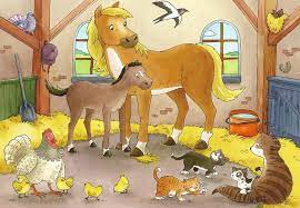 Happy Animal Families 2X12Pce Jigsaw Puzzle - Beattys of Loughrea | www.beattys.ie