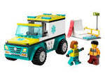 Lego 60403 City Emergency Ambulance And Snowboarder - CONSTRUCTION - LEGO/KNEX ETC - Beattys of Loughrea