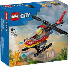 Lego 60411 City Fire Rescue Helicopter - CONSTRUCTION - LEGO/KNEX ETC - Beattys of Loughrea