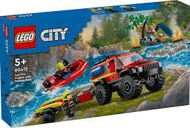 Lego 60412 City 4X4 Fire Truck With Rescue Boat - CONSTRUCTION - LEGO/KNEX ETC - Beattys of Loughrea