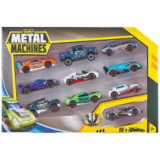 Metal Machines 10Pk - CARS/GARAGE/TRAINS - Beattys of Loughrea