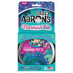 Crazy Aarons Thinking Putty Glow Bright Mermaid Tale - Beattys of Loughrea | www.beattys.ie